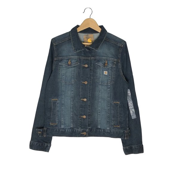 Vintage Carhartt Denim Jacket - Women's Medium - Picture 1 of 2